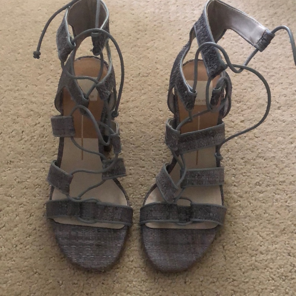 Dolce Vita block heel lace up shoes